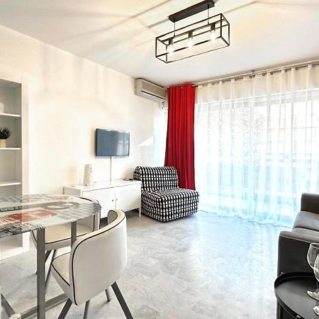 Beau Studio Centre Juan Les Pins A 300M Des Plages Antibes Zewnętrze zdjęcie