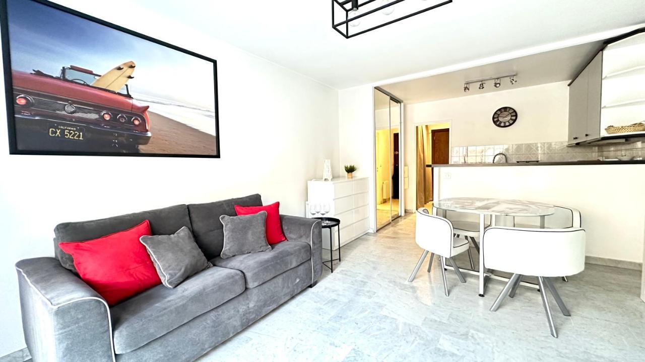 Beau Studio Centre Juan Les Pins A 300M Des Plages Antibes Zewnętrze zdjęcie