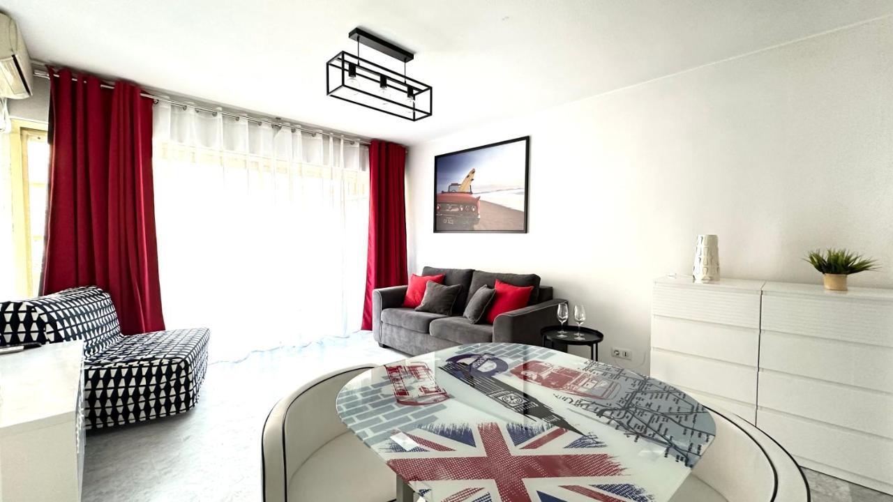 Beau Studio Centre Juan Les Pins A 300M Des Plages Antibes Zewnętrze zdjęcie